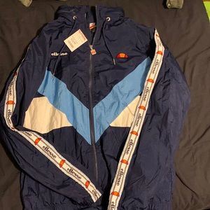 Ellesse blue windbreaker jacket